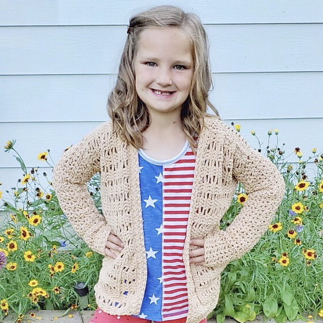 Summer Waves Child's Sweater