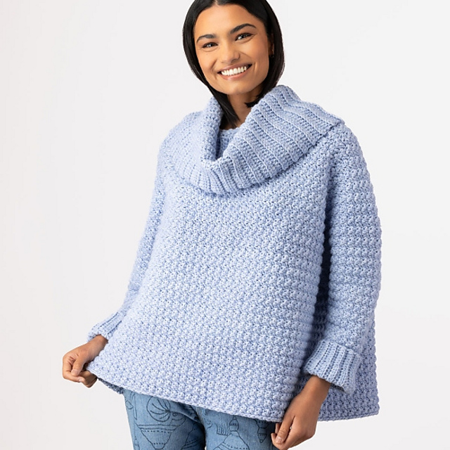 Crochet Poncho Jumper