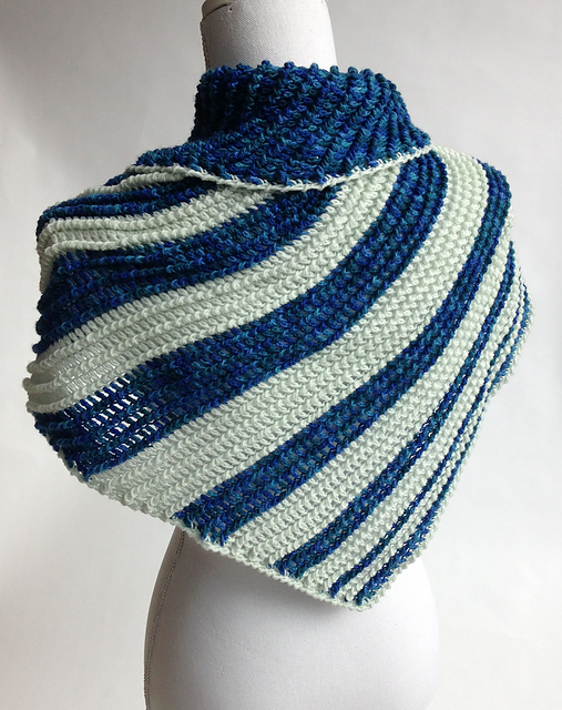 Stripe by Stripe Shawl