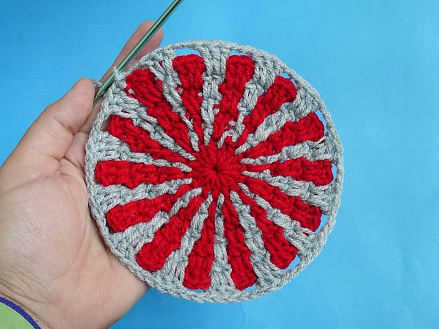 Easy Mosaic Dishcloth