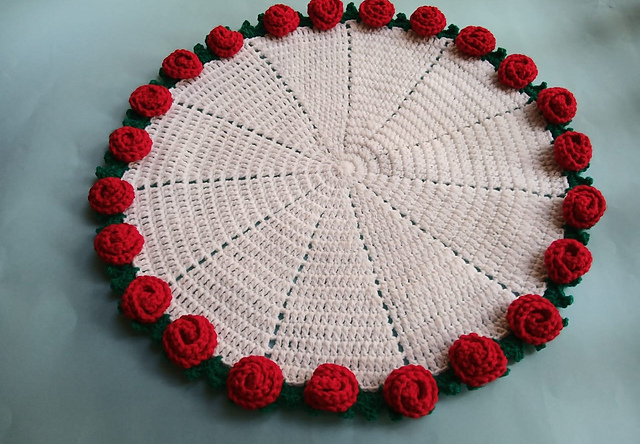 Rose Bouquet Blanket