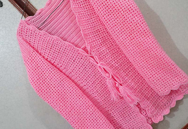 Sweater Top Cardigan