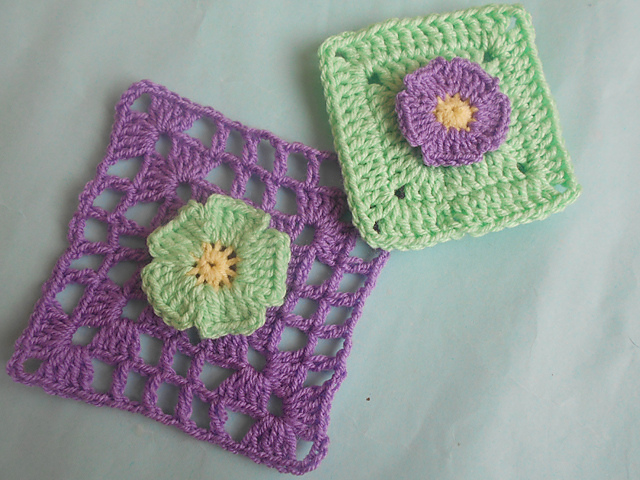 Daisy Flower Granny Square