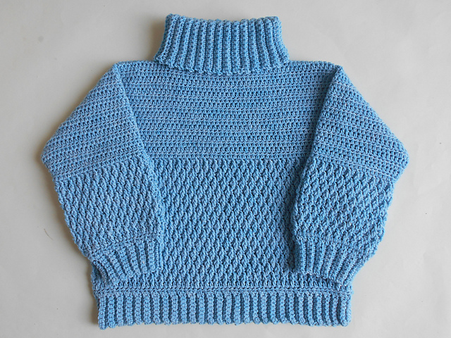 Sweater High Neck Pullover
