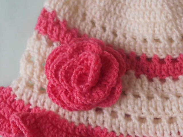 Mini Rose Flower Applique