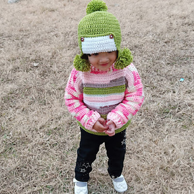 Girls Pullover Sweater