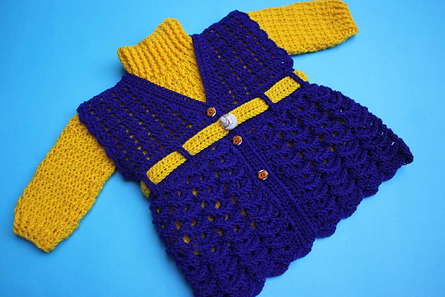 Baby High Neck Sweater Dress