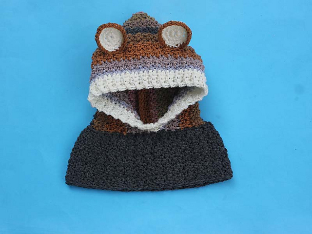 Ear Warm Cowl Hat
