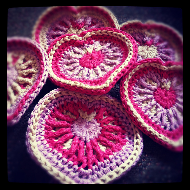 Overlay Crochet Heart