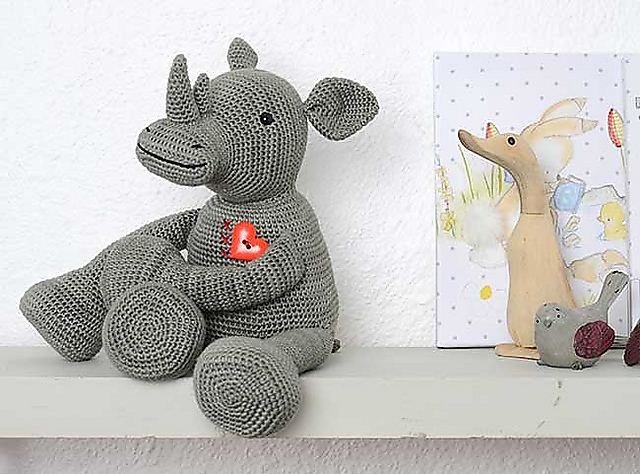 Amigurumi Rhino