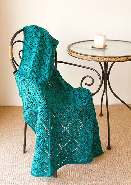 Diffuser Throw Pattern Ravelry: Cathedral Window Throw pattern by Stephanie Davies