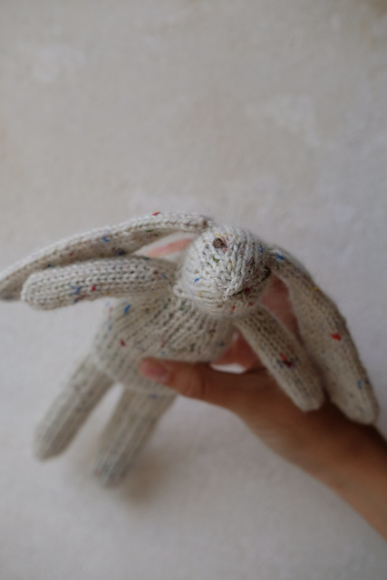 Hand-Knitted Original Lapin