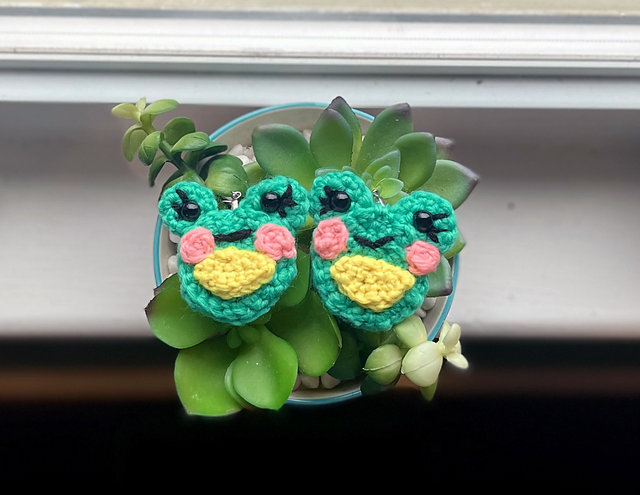 Frog Earrings