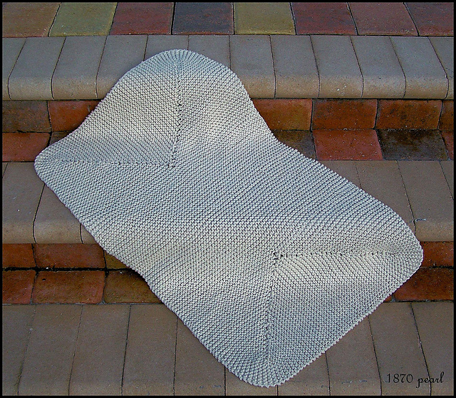 Garter Stitch Bath Mat