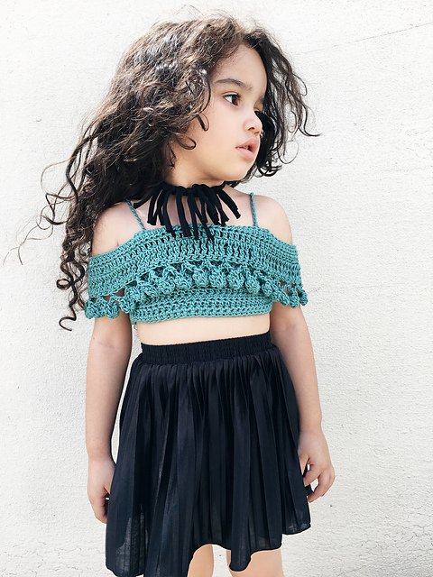 PomPom Crop Top