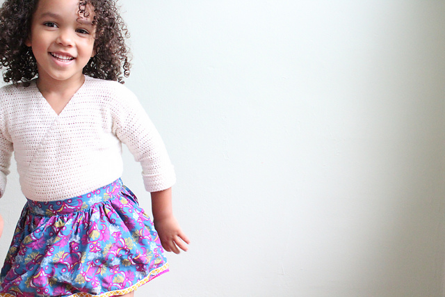 Toddler Kimono Wrap Sweater