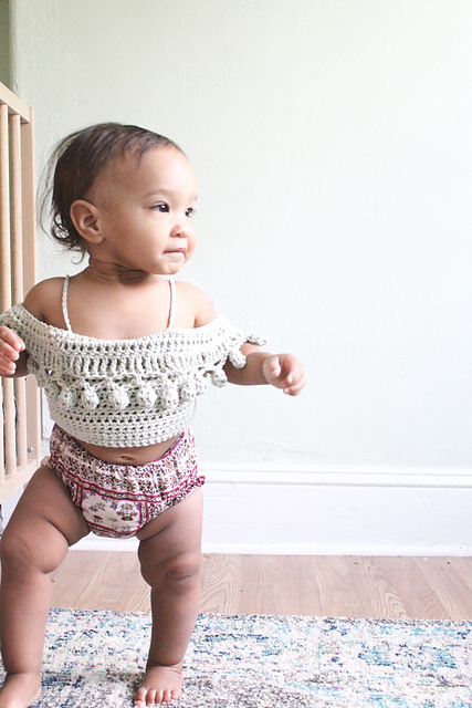 PomPom Crop Top