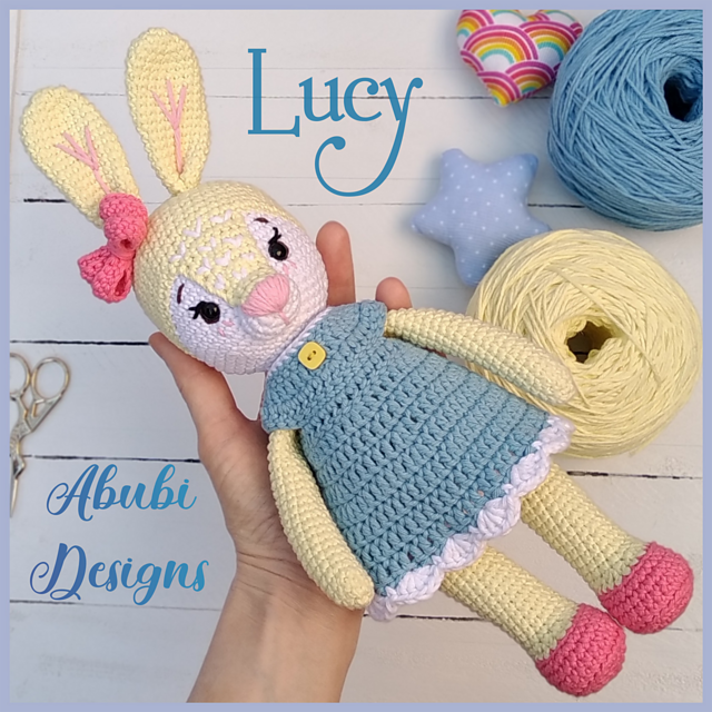 Lucy, La Coneja. Amigurumi