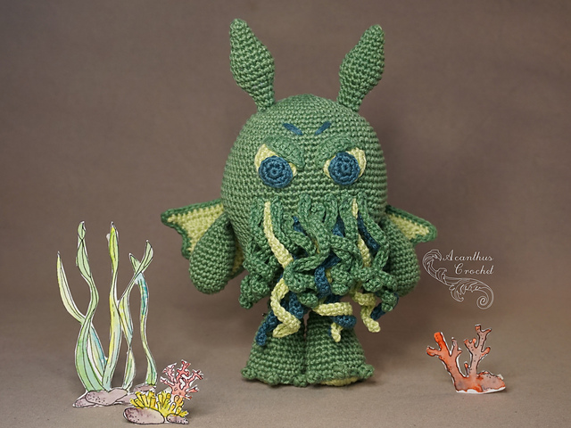 Ravelry: Cthulhu pattern by Acanthus Crochet