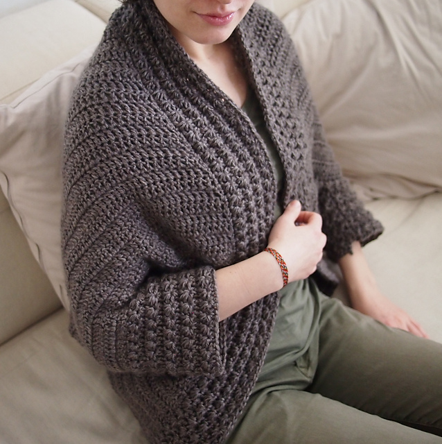 Star dust Heartland cocoon sweater