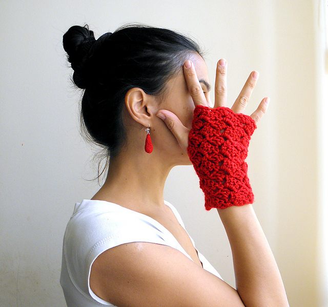 Fingerless mittens, armwarmers, gloves