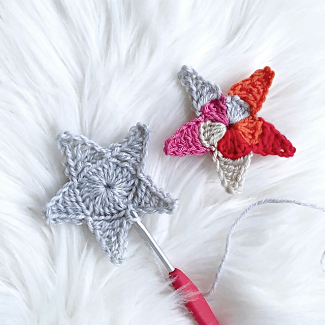 Star ornament aplique