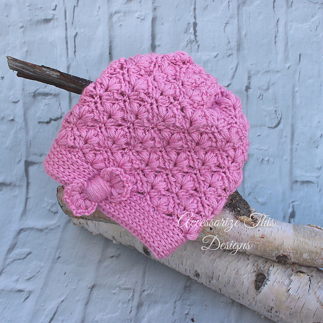 Apple Blossom Slouch Hat