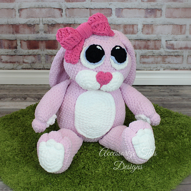 "Nibbles" the Bunny Pillow Buddy