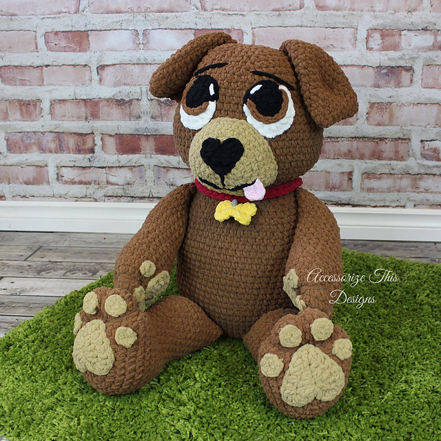 "Biscuit" the Puppy Pillow Buddy