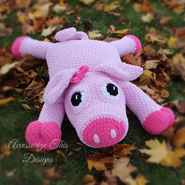 "Petunia" the Pig Pillow Buddy