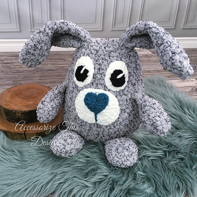 "Bonnie" the Bunny Critter Cuddler
