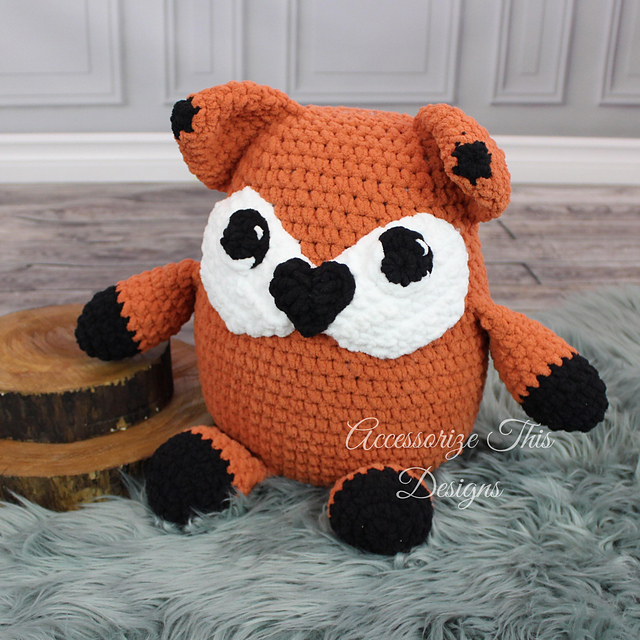 "Felix" the Fox Critter Cuddler