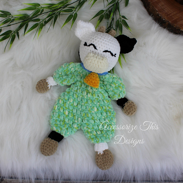 Cow Ragdoll Lovey