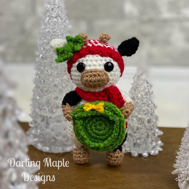 Cow Photo Frame Ornament