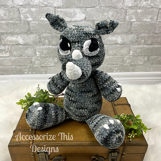 Roland the Rhinoceros Cuddle Buddy