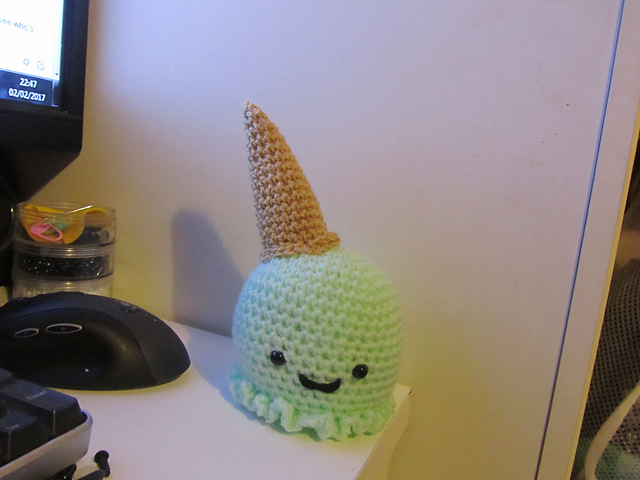 Melty Ice Cream Cone