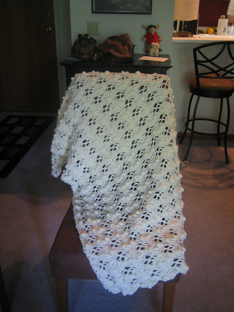 Textured Stitch Classic Afghan
