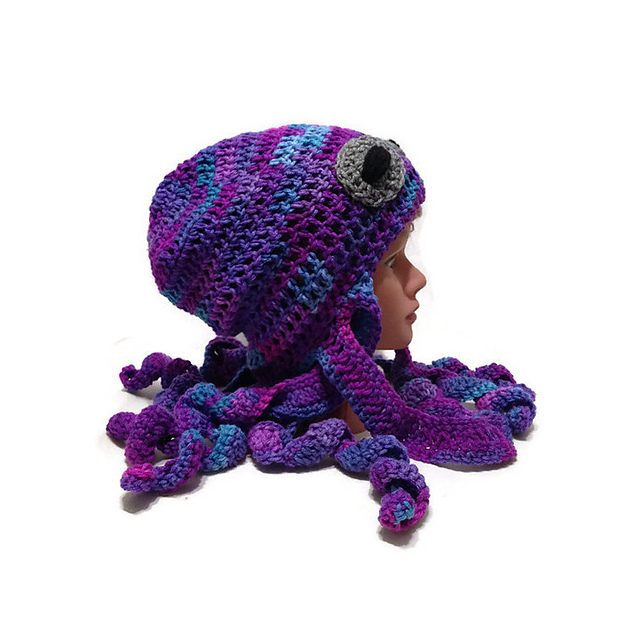 Octopus Slouchy Beanie