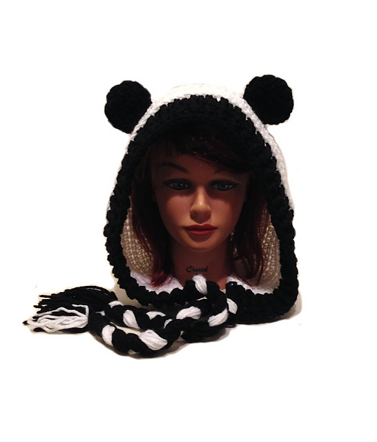 Panda Bear Hood