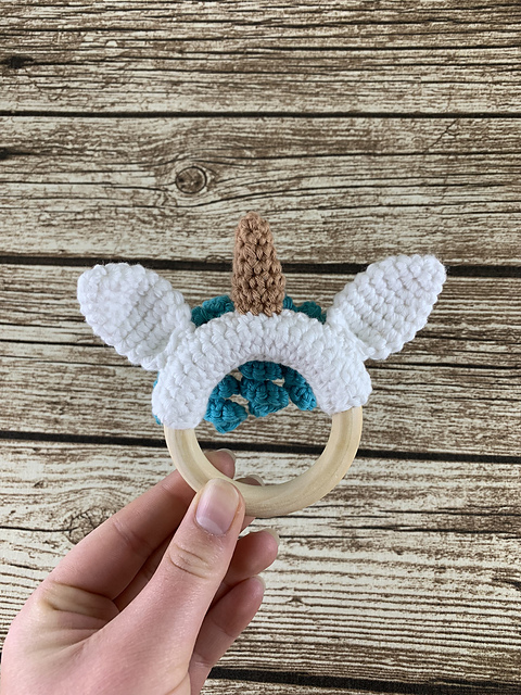 Unicorn Teething Ring/Teether