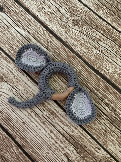Elephant Teething Ring/Teether