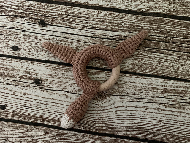 Eevee teething ring/teether
