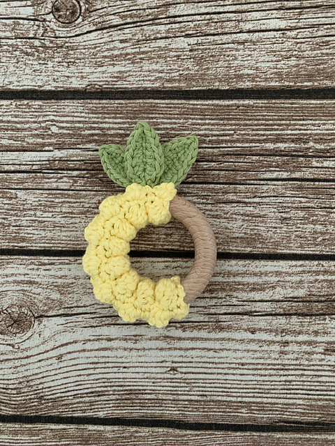 Pineapple Teething Ring/Teether