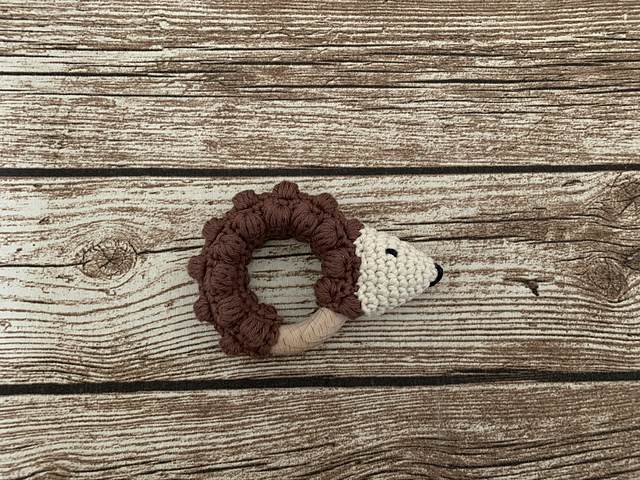 Hedgehog Teething Ring/Teether