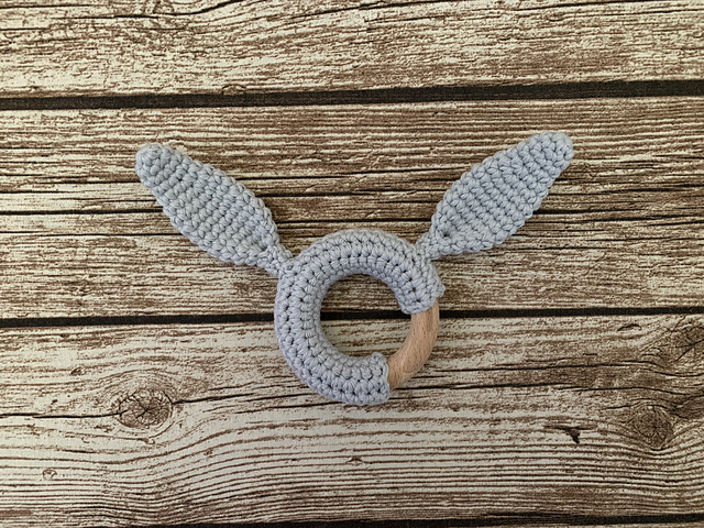 Bunny Rabbit Teething Ring/Teether
