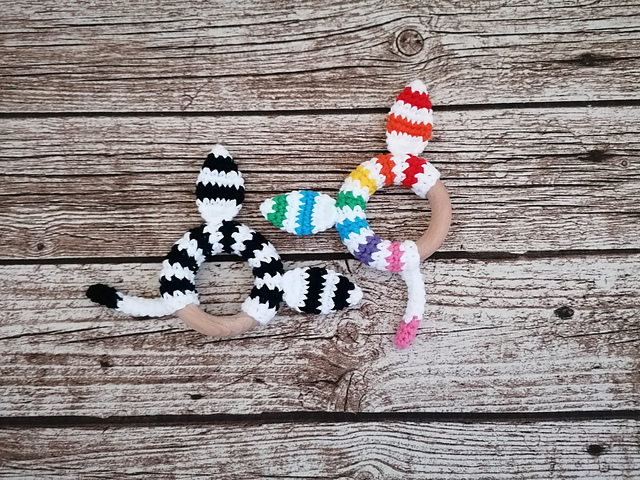 Zebra Teething Ring/Teether