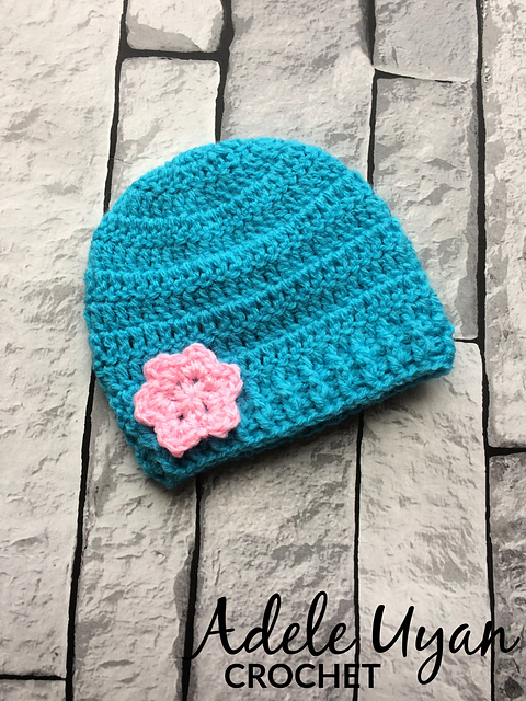 Preemie Flower Beanie