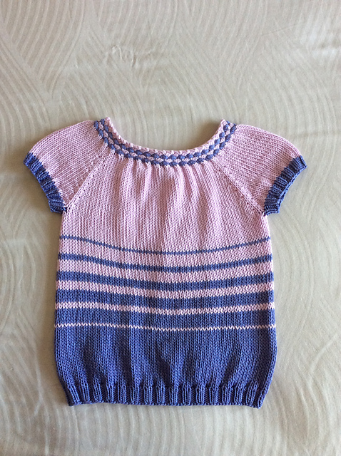 Children's Woven Cable Tee