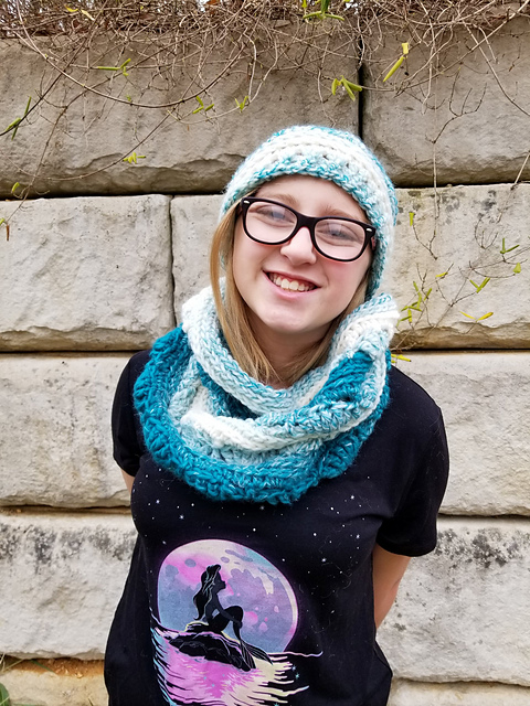 Arctic Mermaid Cowl