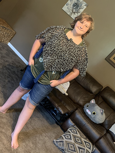 The Granny Square Poncho